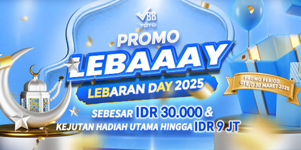 V88TOTO Promo Lebaran 2025 Sebesar IDR 30.000 & Kejutan Hadiah Utama hingga IDR 9JT