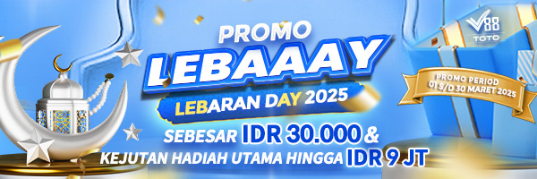 V88Toto Promo Lebaran 2025 Sebesar IDR 30.000 & Kejutan Hadiah Utama hingga IDR 9JT